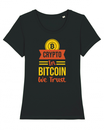 Crypto In Bitcoin We Trust Black