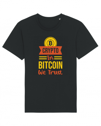 Crypto In Bitcoin We Trust Black