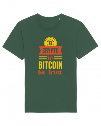 Crypto In Bitcoin We Trust Bottle Green