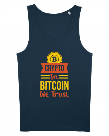 Crypto In Bitcoin We Trust Navy