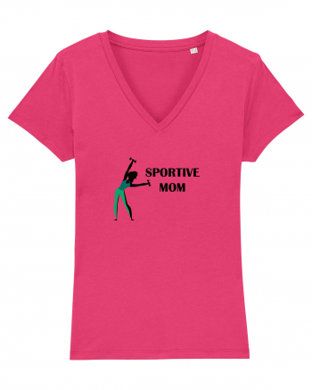 Sportive Mom (green) Raspberry