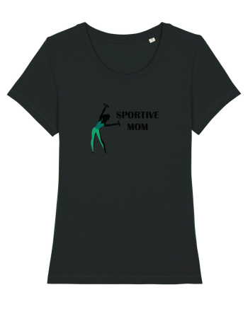 Sportive Mom (green) Black