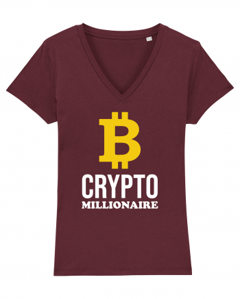 Crypto Millionaire Burgundy