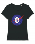 Crypto N A S A Tricou mânecă scurtă guler larg fitted Damă Expresser