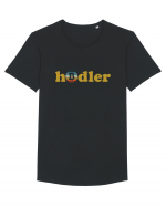 Hodler Tricou mânecă scurtă guler larg Bărbat Skater