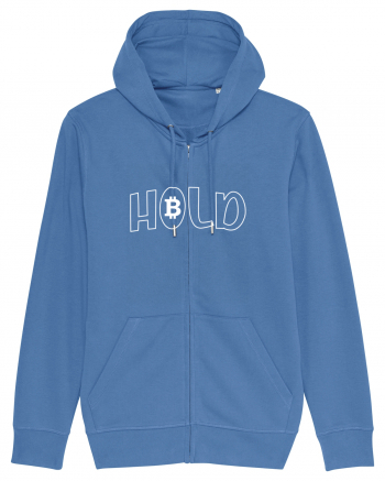 Hold Bitcoin Bright Blue