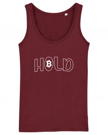 Hold Bitcoin Burgundy
