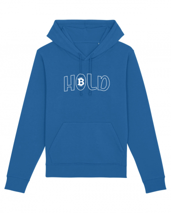 Hold Bitcoin Royal Blue