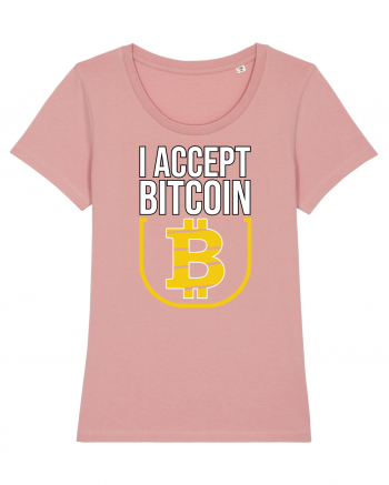 I Accept Bitcoin Canyon Pink