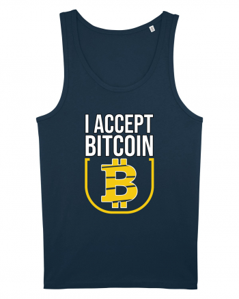 I Accept Bitcoin Navy