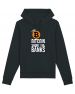 Long Bitcoin Short The Banks Hanorac Unisex Drummer