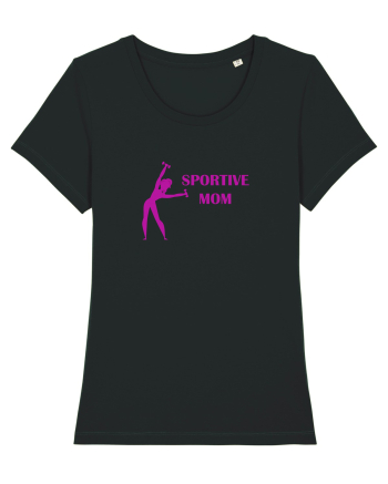Sportive Mom (pink) Black