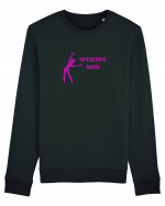 Sportive Mom (pink) Bluză mânecă lungă Unisex Rise