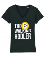 The Walking Hodler Tricou mânecă scurtă guler V Damă Evoker