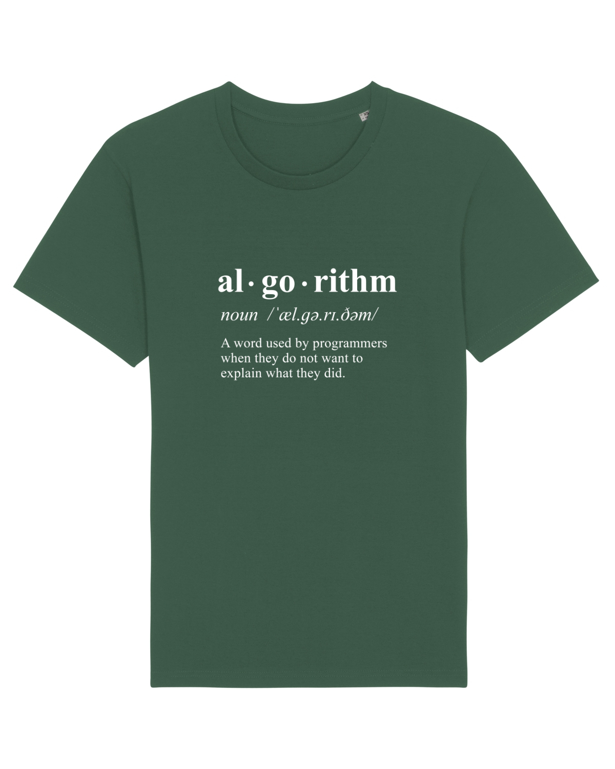 Tricou mânecă scurtă Unisex Rocker Bottle Green