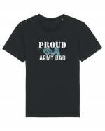 Proud Army  Dad Tricou mânecă scurtă Unisex Rocker