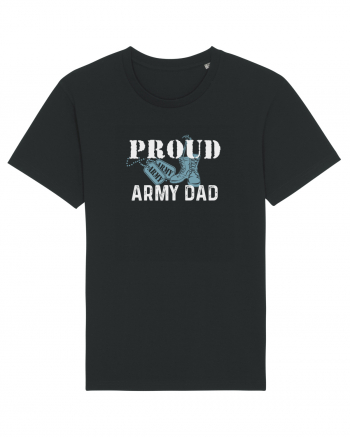 Proud Army  Dad Black