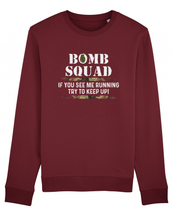 Bomb Squad Burgundy