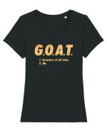 G.O.A.T. Tricou mânecă scurtă guler larg fitted Damă Expresser