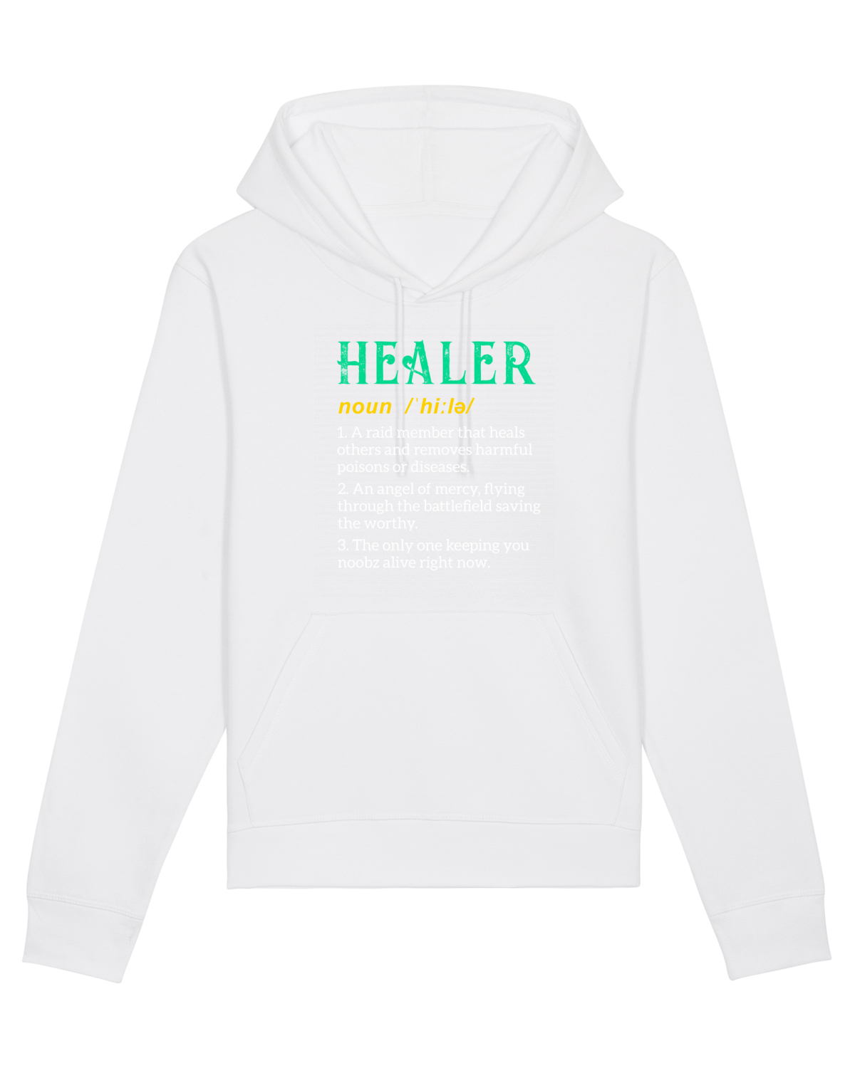 Hanorac Unisex Drummer White