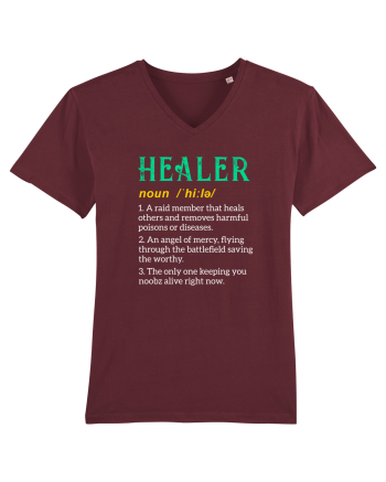 Healer Definition Burgundy