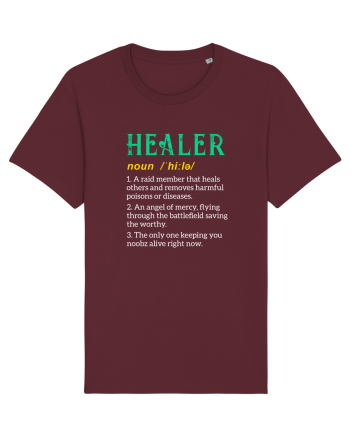 Healer Definition Burgundy