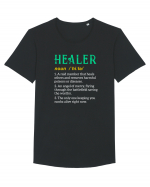 Healer Definition Tricou mânecă scurtă guler larg Bărbat Skater
