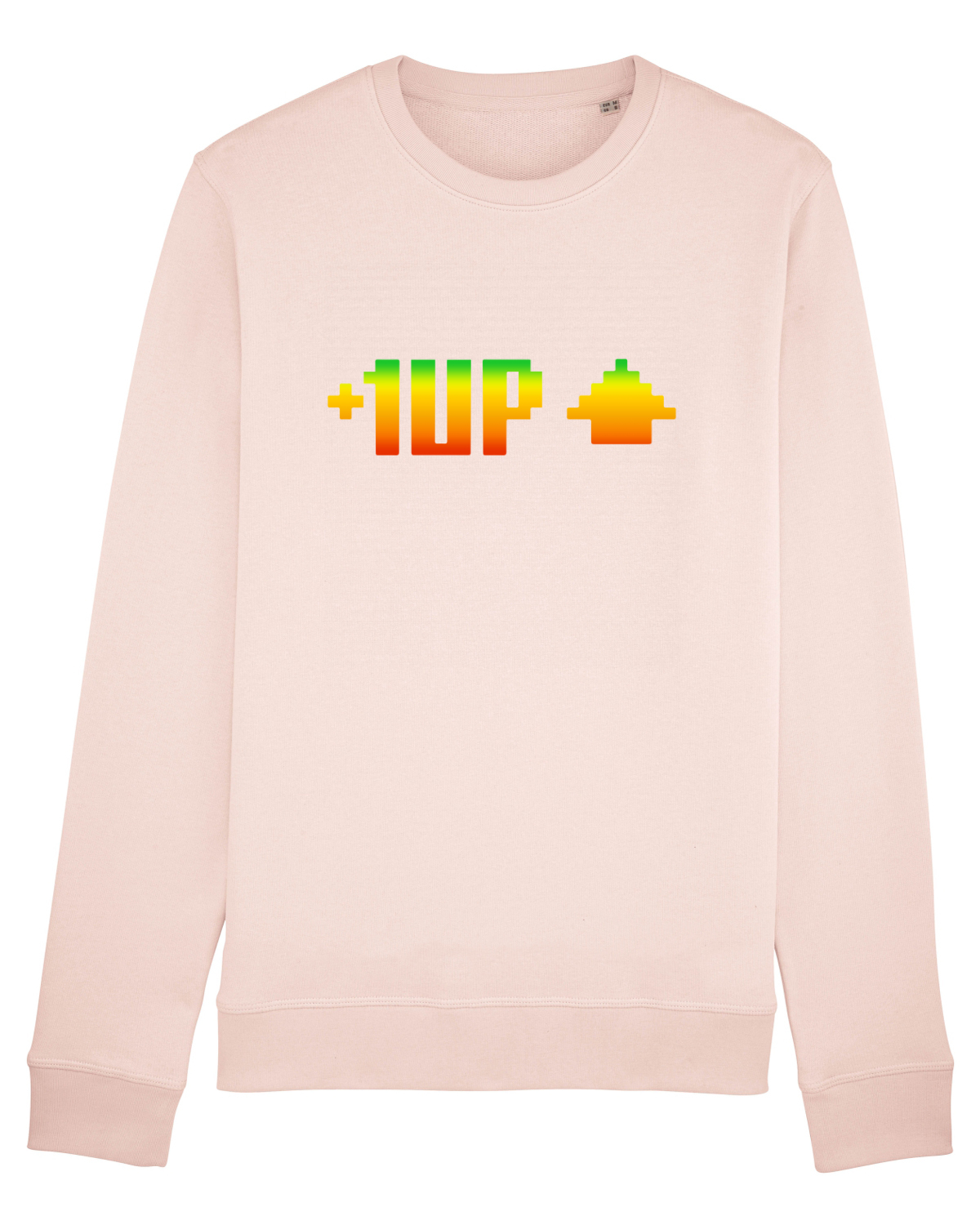 Bluză mânecă lungă Unisex Rise Candy Pink