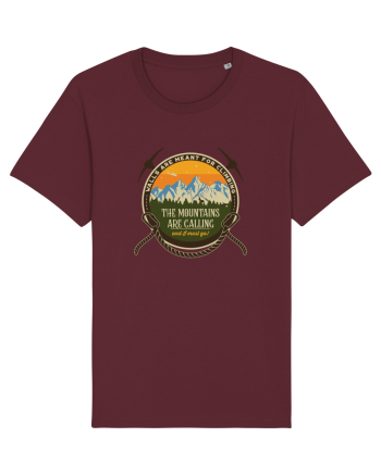 The Mountains are Calling Burgundy