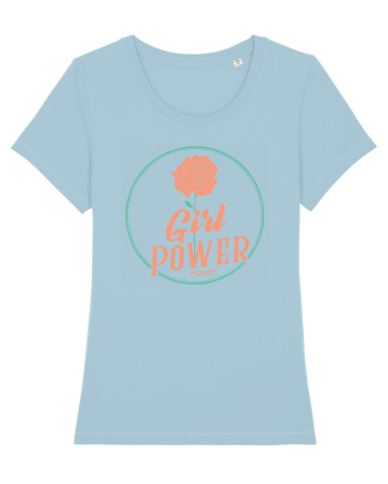Girl Power Sky Blue