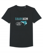 Sharkasm Tricou mânecă scurtă guler larg Bărbat Skater