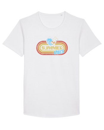 Summer Vibes Retro White