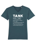 TANK Tricou mânecă scurtă guler V Bărbat Presenter