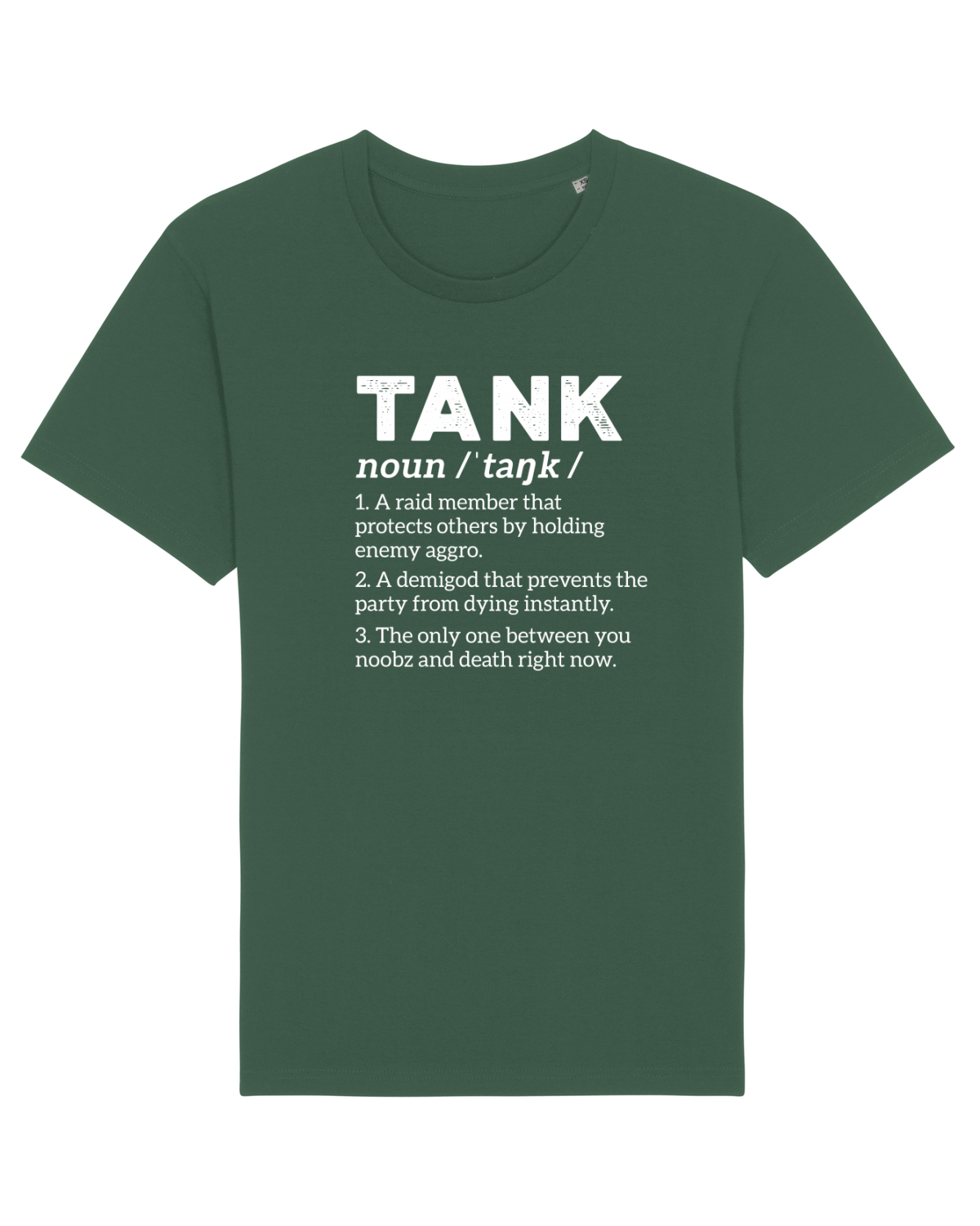 Tricou mânecă scurtă Unisex Rocker Bottle Green