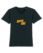 Super Dad Tricou mânecă scurtă guler V Bărbat Presenter
