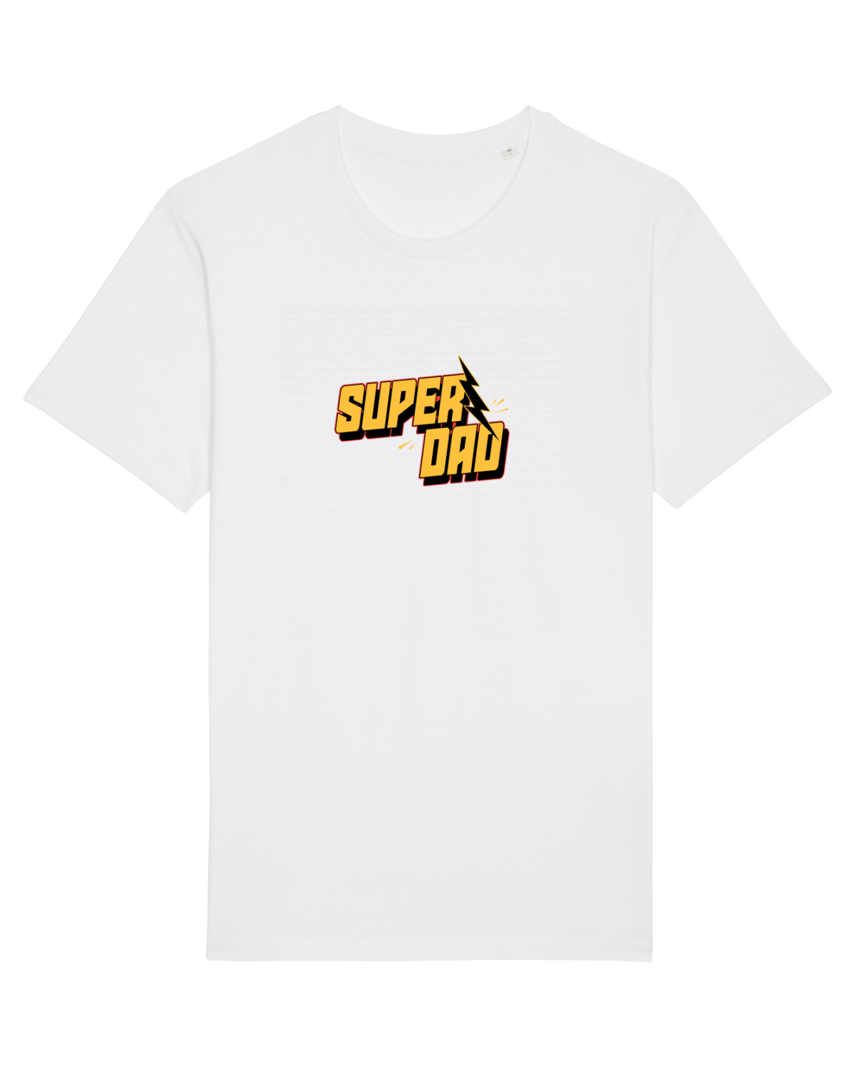 Tricou mânecă scurtă Unisex Rocker White