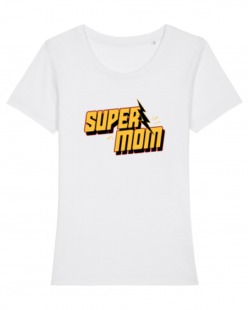 Super Mom White