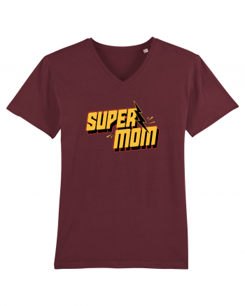 Super Mom Burgundy