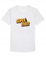 Super Mom Tricou mânecă scurtă guler larg Bărbat Skater