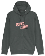 Super Mama Hanorac cu fermoar Unisex Connector