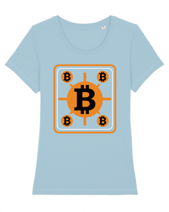 Bitcoin Sky Blue