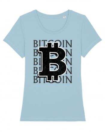 Bitcoin Sky Blue