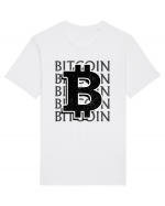 Bitcoin Tricou mânecă scurtă Unisex Rocker