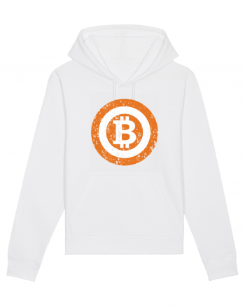 Bitcoin Retro White