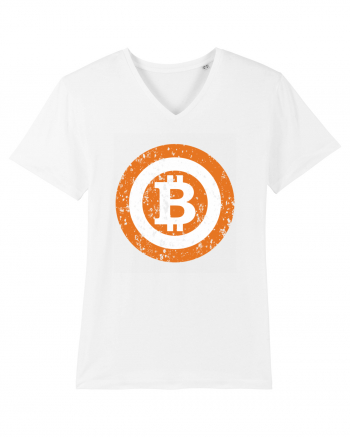 Bitcoin Retro White