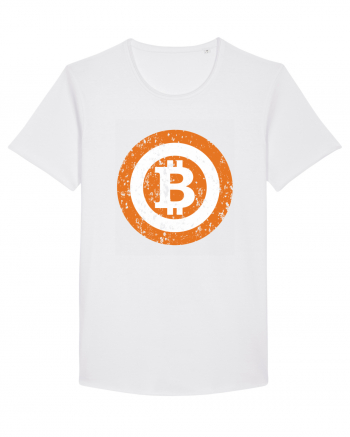 Bitcoin Retro White