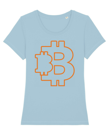 Bitcoin Sky Blue