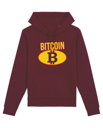 Bitcoin Gas Burgundy