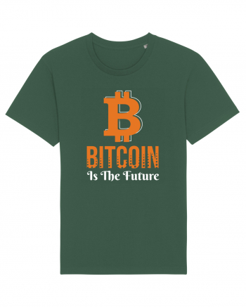 Bitcoin Is The Future Bottle Green