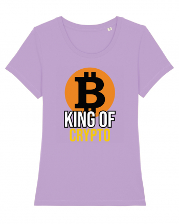 Bitcoin King Of Crypto Lavender Dawn